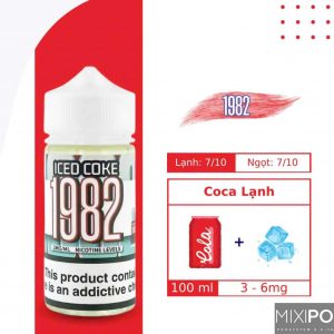Tinh dầu 1982 Freebase E Juice - 10 Vị Hot Nhất đến từ Mỹ