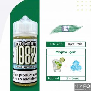 Tinh dầu 1982 Freebase E Juice - 10 Vị Hot Nhất đến từ Mỹ
