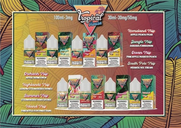 Tropical House Salt Juice