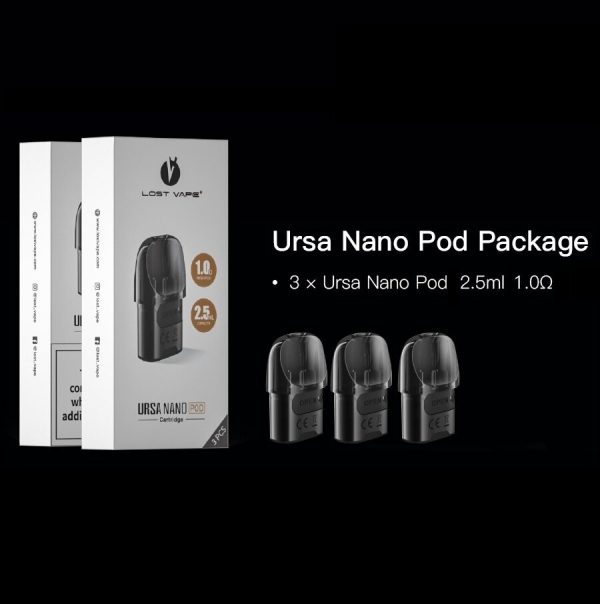 Đầu Pod Rỗng Lost Vape Ursa Nano 0.6 Ohm Chính Hãng Giá Rẻ