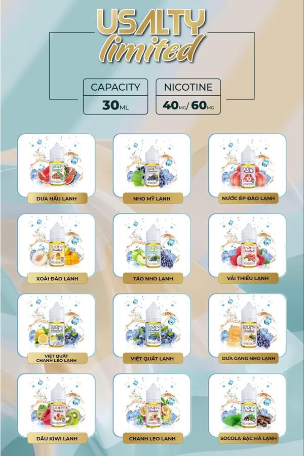 Usalty Juice Saltnic