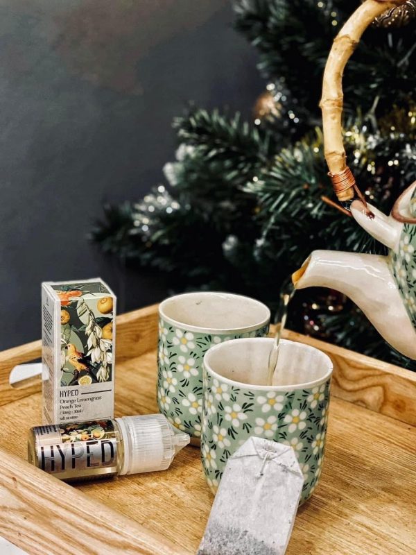 Hyper Trà Đào Cam Xả Saltnic Juice 30/50MG