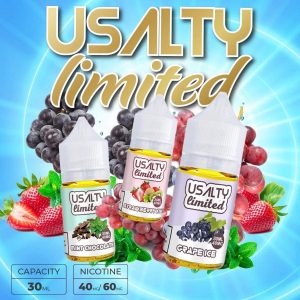 Tinh dầu Usalty Juice Saltnic 40MG/60MG - 12 hương vị độc đáo