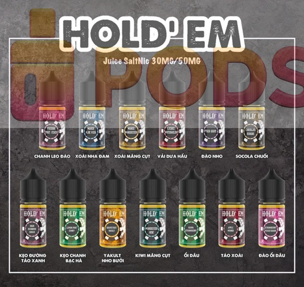 Tinh dầu Hold’ Em Juice 50MG