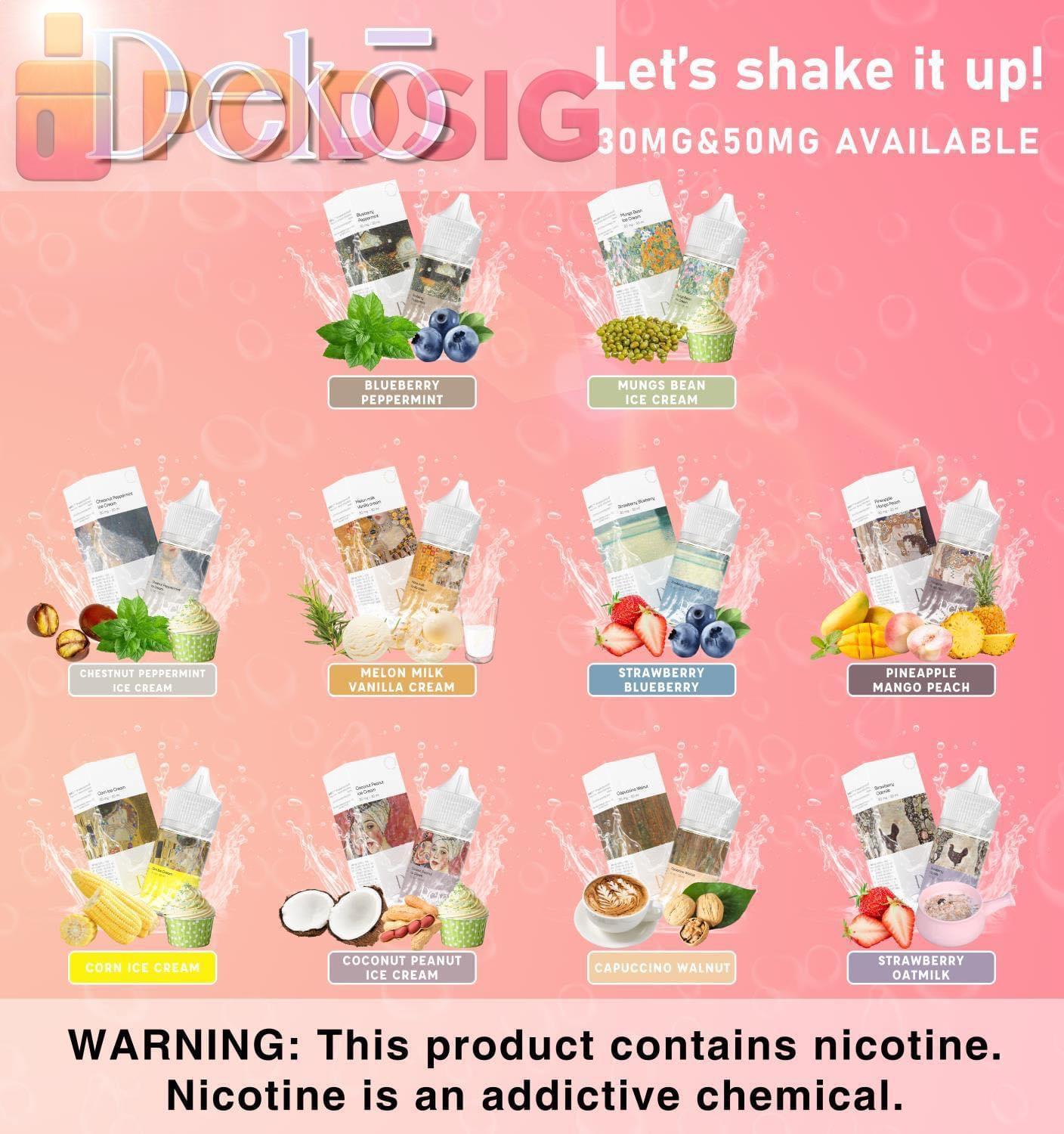 Tinh dầu pod lạnh vị sữa chua matcha siêu độc đáo