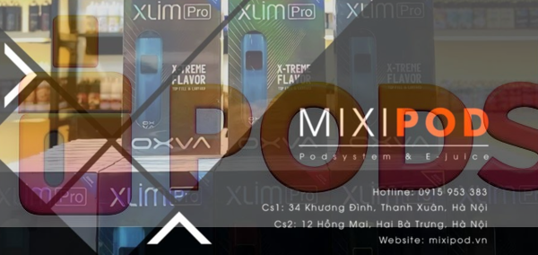 MIXIPOD - Đơn vị kinh doanh tank vape uy tín trên thị trường