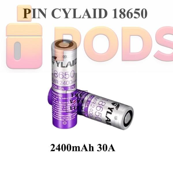 Pin Cylaid Tím là loại pin tiêu biểu của dòng 18650