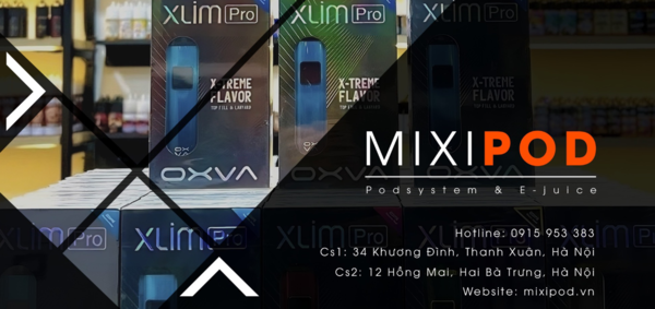 MIXIPOD - cửa hàng chuyên thuốc lá điện tử chính hãng