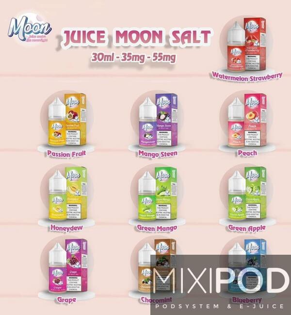 Tinh dầu vape loại nặng Moon Juice Salt nic