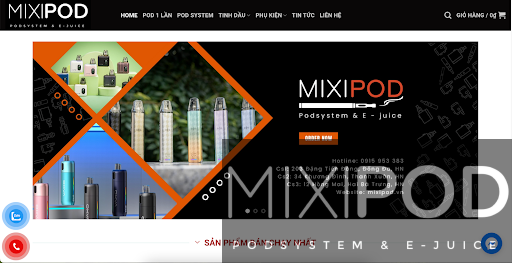 MIXIPOD chuyên cung cấp vape pod chính hãng