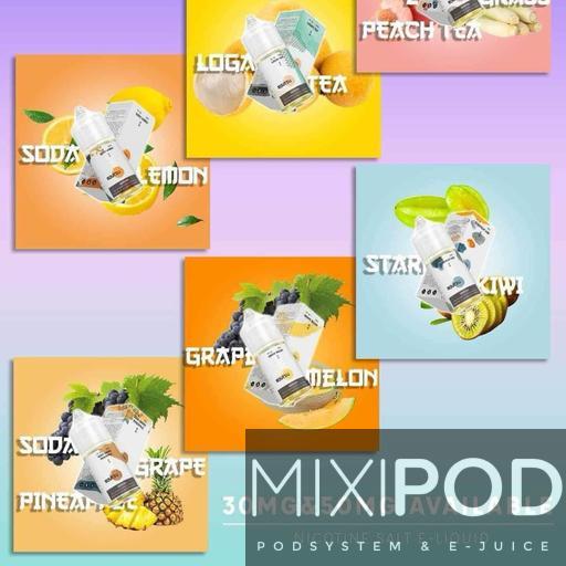 Tinh dầu Bijutsu Juice Saltnic 30/50MG - Đủ Vị Mát Lạnh