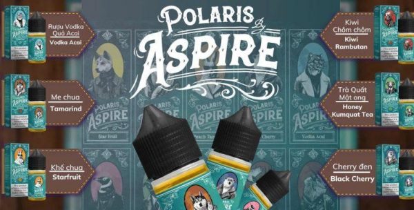 Tinh Dầu POLARIS Juice by Aspire 35/60MG chính hãng giá rẻ