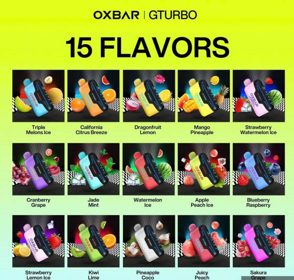 Oxbar Gturbo 36000k hơi - Pod 1 Lần chính hãng giá rẻ