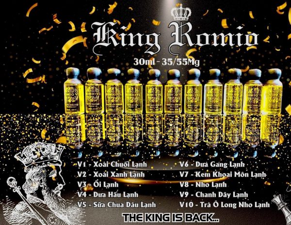 Tinh dầu Romio V2 King Mango Juice 35/55MG